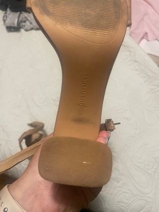 Tacones Stradivarius Marrones