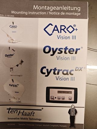 Antena Oyster Visión 3 para autocaravana