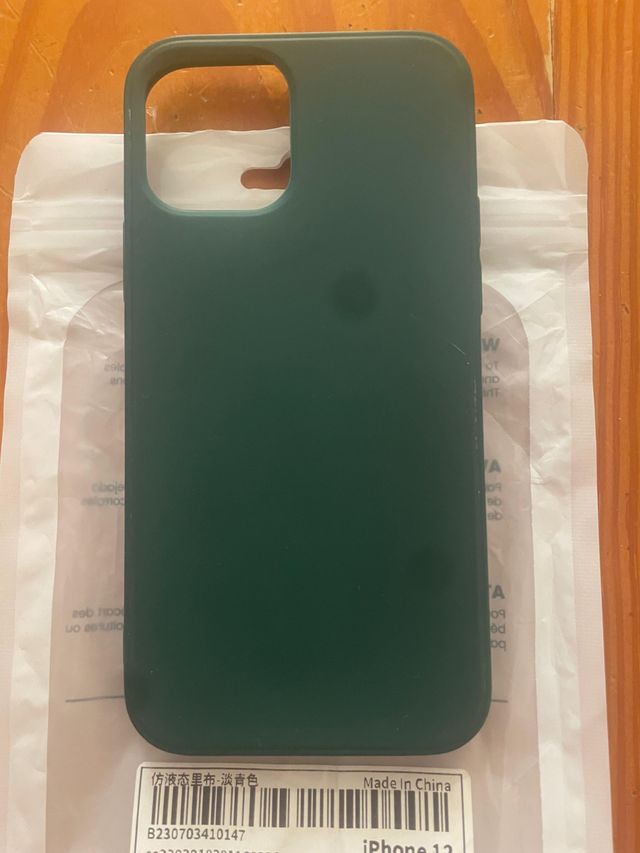 Funda iPhone 12 Verde Oscuro