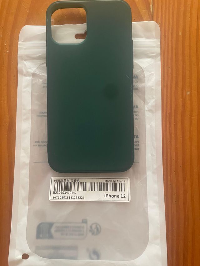 Funda iPhone 12 Verde Oscuro
