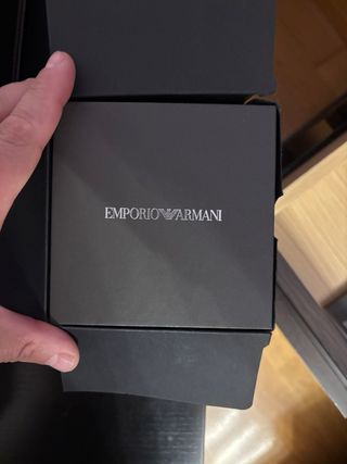 Reloj Armani Dorado y Plateado