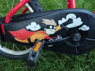 Bici niño decathlon btwin 16" infantil roja