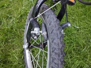 Bici niño decathlon btwin 16" infantil roja