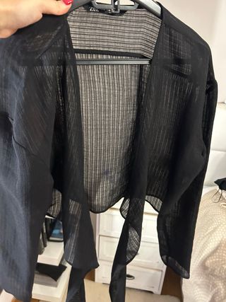 Blusa Zara Negra