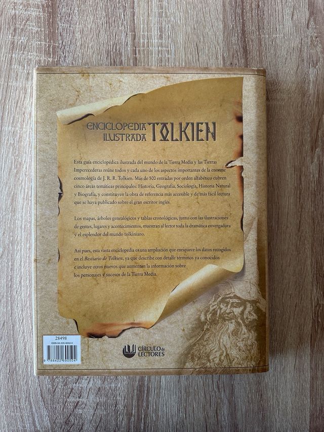 Enclped.  Tolkien, Gollum, guia ESDLA, guia Fotos