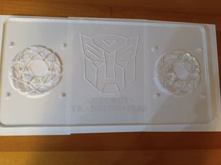 Plexiglass serigrafato Autobots Transformers