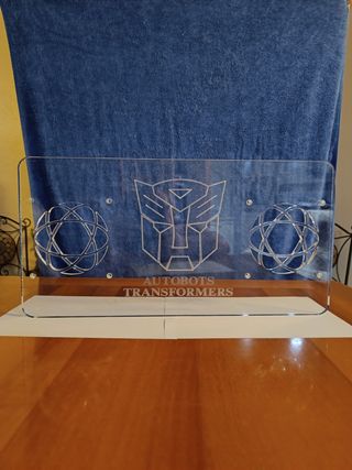 Plexiglass serigrafato Autobots Transformers