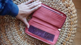 Cartera Billetera Parfois Coral