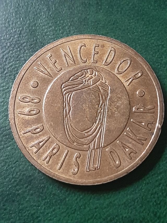 Moneta/medaglia Paris - Dakar.