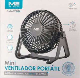Ventilador Portátil M2 TEC GL69308