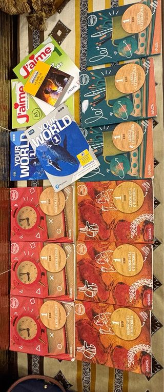 LIBROS - ANAYA - OPERACIÓN MUNDO - 1ºeso.