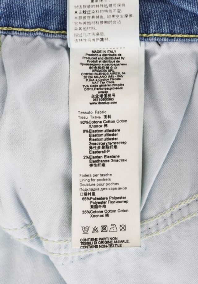 Jeans Dondup Donna Blu