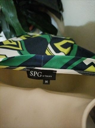 Conjunto Pantalón y Blusón Geométrico