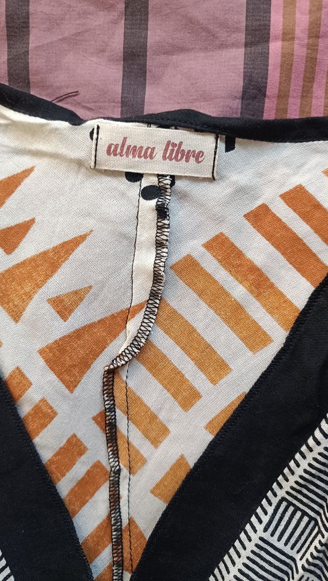 Vestido Boho Alma Libre Multicolor Talla Única