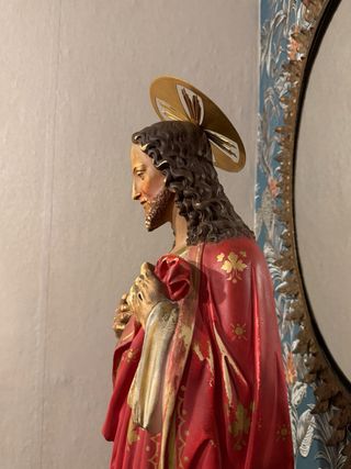 Antigua Imagen Sagrado Corazón