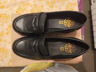 Mocasines de piel negros Porronet