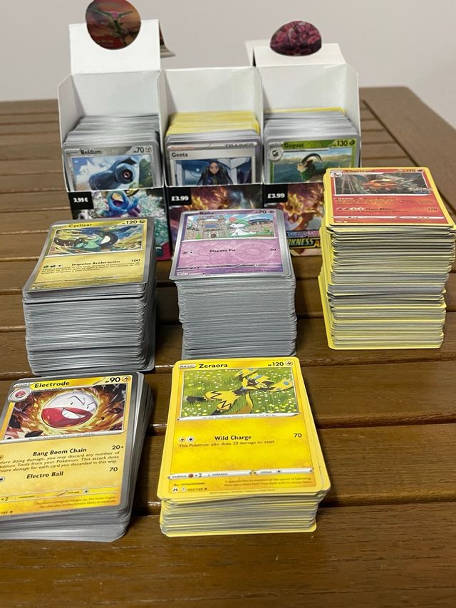 Lote +1400 Cartas Pokémon Español/Inglés