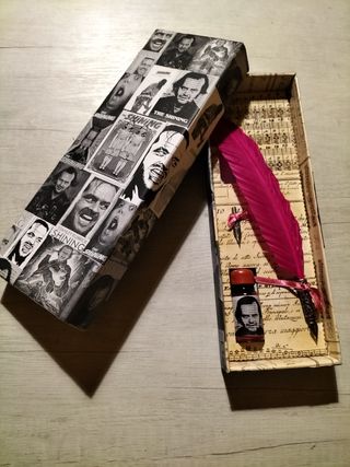 Confezione decoupata su richiesta con pennino