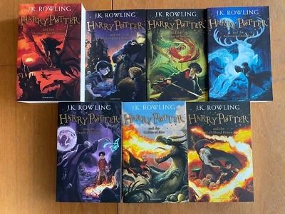 Colección Completa Harry Potter en ingles