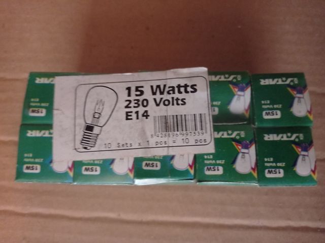 Lote 10 Bombillas STAR E14 15W