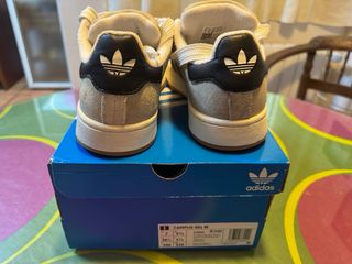 Zapatillas Adidas Campus Beige/Negro