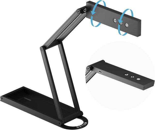 Cámara Documentos y Webcam 4K Negra