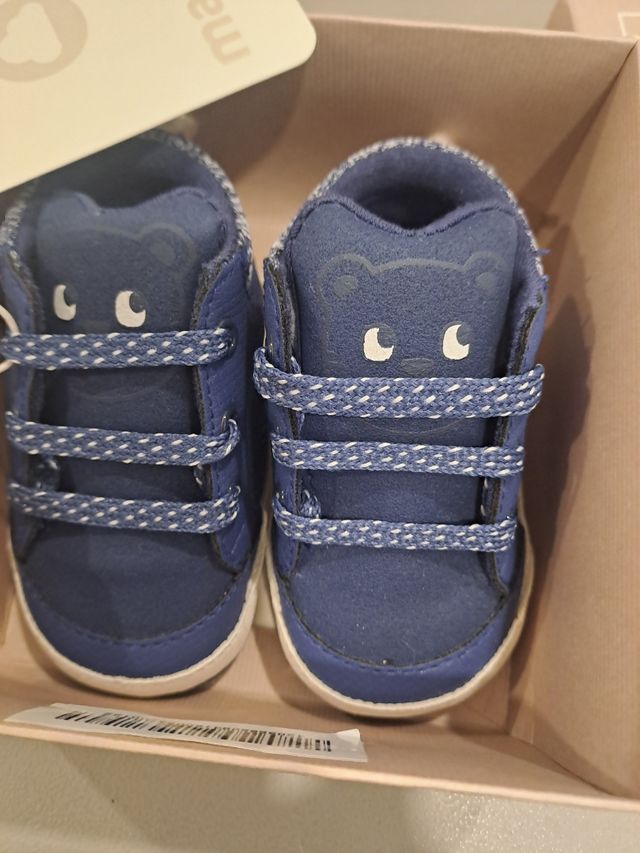 Botinhas Mayoral Baby Blue Bear