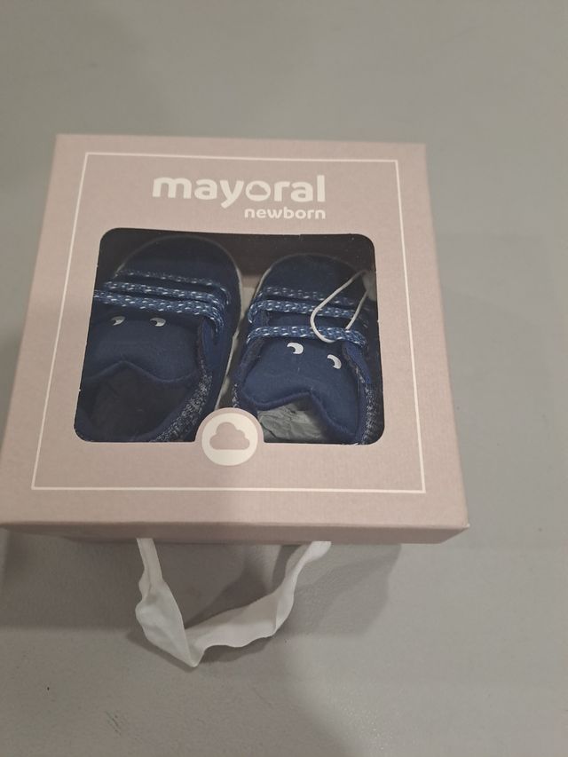 Botinhas Mayoral Baby Blue Bear