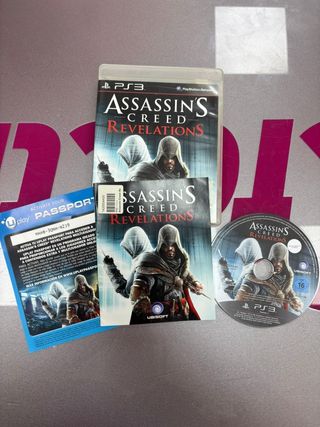 Videojuego PS3 assassins creed revelations ps3
