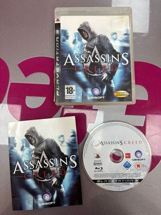 Videojuego PS3 assassins creed ps3