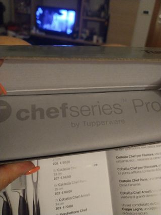 Coltello Chef Pro Tupperware