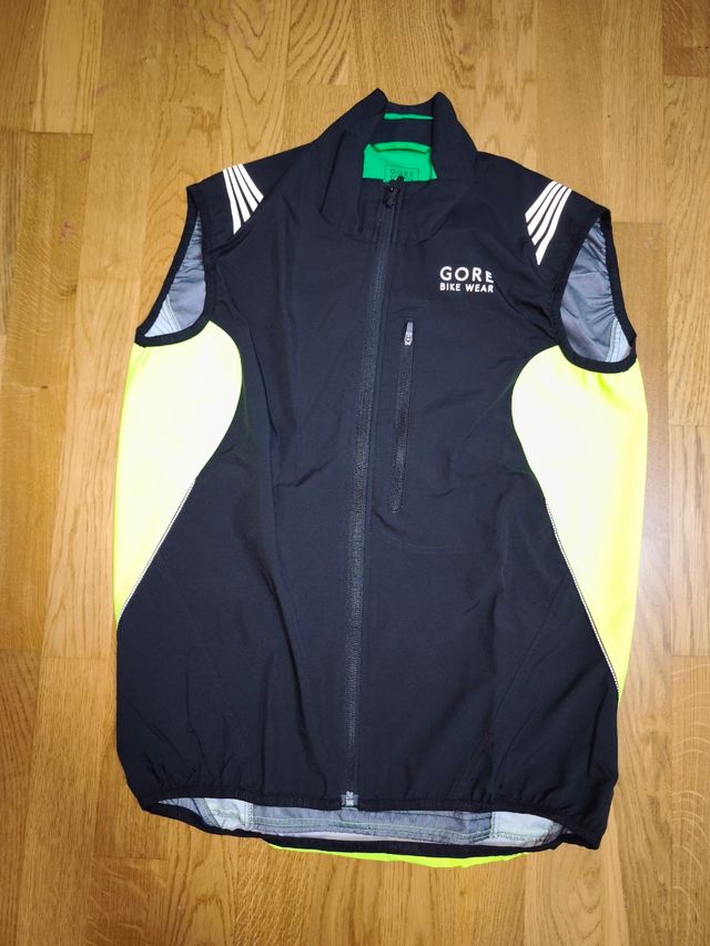 Chaleco Gore Bike Wear Windstopper Talla M