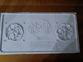Plexiglass serigrafato GROUND ZERO Decepticons