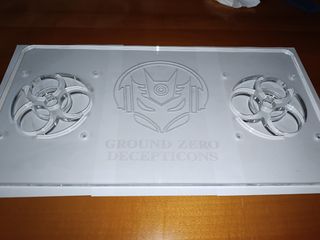 Plexiglass serigrafato GROUND ZERO Decepticons