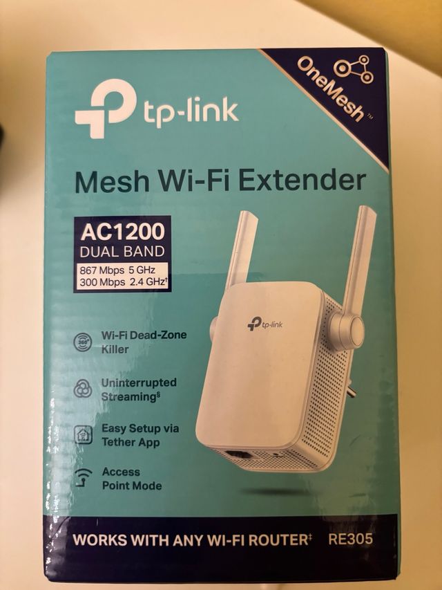 Extensor WiFi TP-Link AC1200 Dual Band