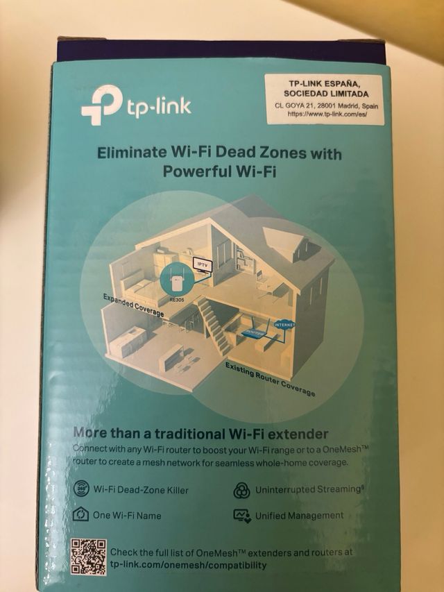 Extensor WiFi TP-Link AC1200 Dual Band