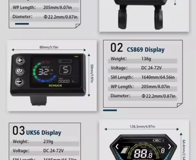 Unità di controllo e schermo 3000w