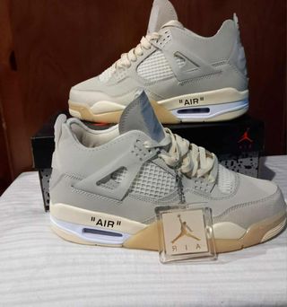 Jordan Retro 4 Beige/Grigio