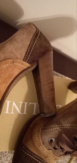 Scarpe con tacco marroni