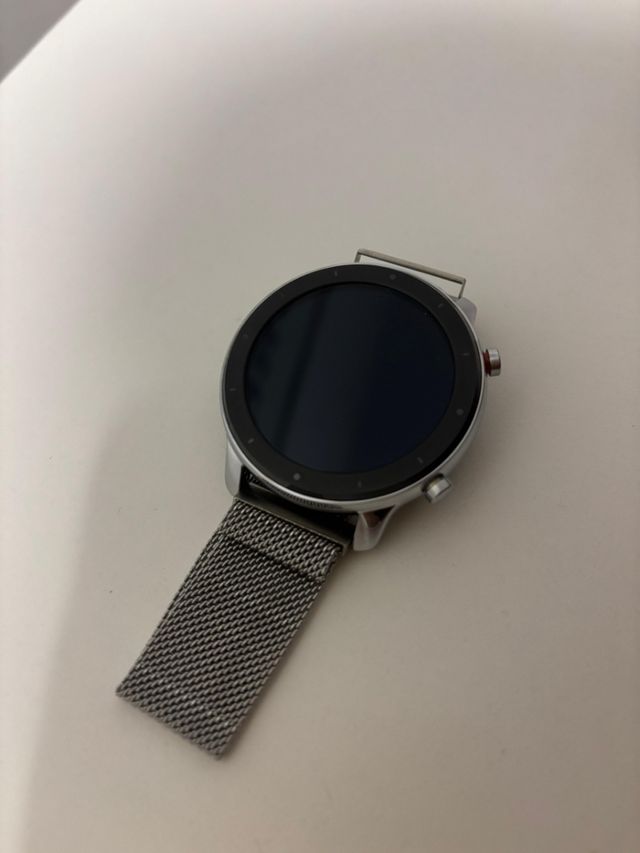 Reloj Amazfit 1902 Plata Resistente al Agua