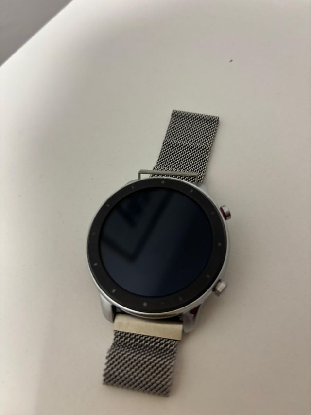 Reloj Amazfit 1902 Plata Resistente al Agua
