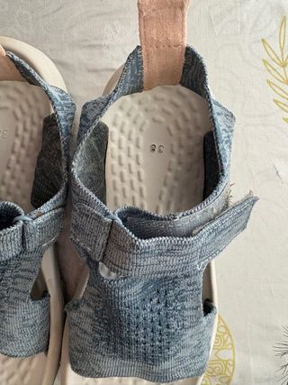 SANDALIAS TREKKING DECATHLON AZUL VAQUERO