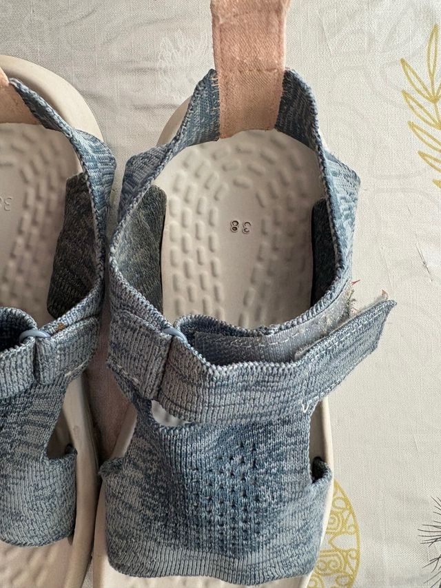 SANDALIAS TREKKING DECATHLON AZUL VAQUERO