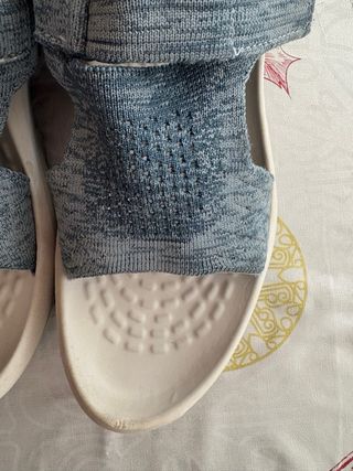 SANDALIAS TREKKING DECATHLON AZUL VAQUERO