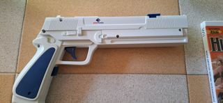 Escopeta y Pistola  para Wii mas juego Hunting 2