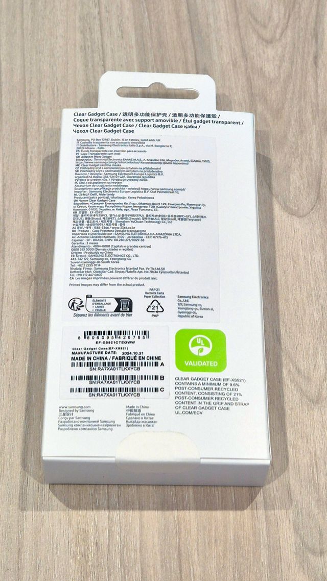 Funda Samsung Clear Gadget Case Galaxy S24