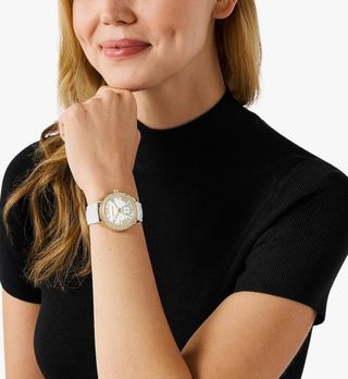 Michael Kors Sage Pavé Mk 4818 Donna acciaio