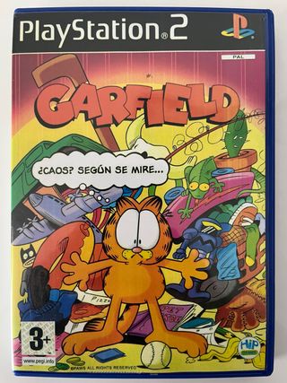 Garfield con Manual PS2