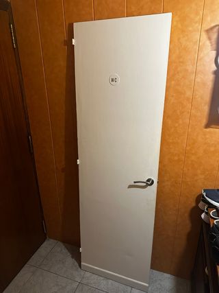 Puerta de baño WC