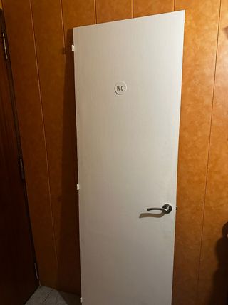 Puerta de baño WC